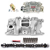 Performer Power Package Intake Manifold, Carburetor and Camshaft Kit Small Block Chrysler/Mopar 318-360ci 1972-86