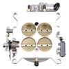Universal 4-Barrel Throttle Body 4150 Style Flange - image 2