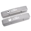 Classic Finned Valve Covers for 1959-1986 Small Block Chevy 262-400 with Satin Finish - image 3
