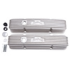 Classic Series Tall Aluminum Valve Covers for 1959-1986 Chevrolet 262-400 [Satin] - image 1