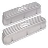 Classic Finned Valve Covers for 1962-1995 Small Block Ford 221-351W with Satin Finish - image 2