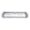 Classic Finned Valve Covers for 1962-1995 Small Block Ford 221-351W with Satin Finish - image 4