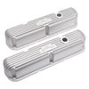 Classic Finned Valve Covers for Small Block Chrysler 318-360 LA Series with Satin Finish - image 2