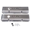Elite II Aluminum Valve Covers for 1959-1986 Chevrolet 262-400 [Polished and Gloss Black] - image 1