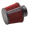 Universal Red Conical Air Filter with 6.50" Overall Length and 3.00" Inlet Diameter - image 1
