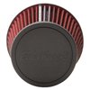 Universal Red Conical Air Filter with 6.50" Overall Length and 3.00" Inlet Diameter - image 2