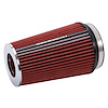 Universal Red Tall Conical Air Filter with 5" Inlet Diameter - image 1
