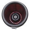 Universal Red Tall Conical Air Filter with 5" Inlet Diameter - image 3
