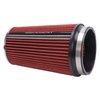 Universal Red Tall Conical Air Filter with 5" Inlet Diameter - image 4