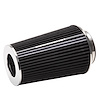 Universal Black Tall Conical Air Filter with 10.50" Overall Length for 3",3.5", and 4" Air Intake Systems - image 1