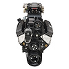 E-Force RPM Supercharged Small Block Chevy 350 Black Crate Engine Carbureted - image 1