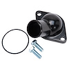 Aluminum Thermostat Housing Chevy 4.3L V6/Small Block V8 - Black Finish - image 1