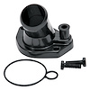 Black Aluminum Thermostat Housing Small Block Ford V8