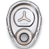 Stamped Steel Timing Cover for Small-Block Chevrolet with Welded Reinforcement [Chrome] - image 2