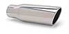 TAILPIPE TIP (ROLLED EDGE) 3 in 4 OUT 304 STAINLESS STEEL (POLISHED / ETCHED) - image 1