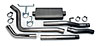 Tundra 2000-06 Cat-Back Exhaust Kit Side-Out - image 1