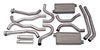 Header-Back Exhaust System 1964-67 GM A-Body - image 1