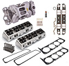 60859 Performer Aluminum Cylinder Heads for 1987-1995 Small Block Chevy Kit - image 1