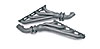 TES Ti-Tech Coating Finish Headers Dodge Ram 2004-05 - image 1