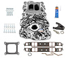 7101-CP Performer RPM Intake Manifold Kit for Small Block Chevy [Chrome Plasma] - image 1