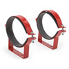 Hinged Steel Nitrous Bottle Bracket Holds 20lb Aluminum Bottles - image 1