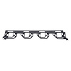 Intake Gaskets for Chrysler 426-572 Gen II Hemi - image 1