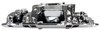 7501-CP RPM Air Gap Intake Manifold for 1955-1986 Small Block Chevy [Chrome Plasma Finish] - image 3
