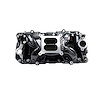 7561-BP RPM Air-Gap Intake Manifold for Big-Block Chevy w/Oval Ports [Black Plasma Finish]
