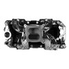 7562-BP RPM Air-Gap 2-R Intake Manifold for Big-Block Chevy w/Rectangle Ports [Black Plasma Finish] - image 2
