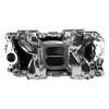 7562-CP RPM Air-Gap 2-R Intake Manifold for Big-Block Chevy w/Rectangle Ports [Chrome Plasma Finish] - image 2