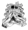 RPM Air-Gap 351c Ford Intake Manifold Polished - image 1