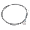 Universal Push-Pull Carburetor Choke Cable with Polished Knob - image 1