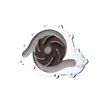 Victor Series Black Aluminum Water Pump for 1969-1979 389-455 Pontaic V8 - image 3