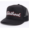 Mesh Trucker Hat in Black with Edelbrock Script - image 1