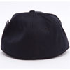 Offset Logo Black Flex Fit Hat in Small/Medium Size - image 3
