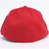 Offset Logo Red Flex Fit Hat in Small/Medium Size - image 3