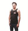 Racing Men's Black Tank Top in 2XL - image 1