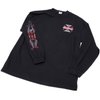 Men's Cross Logo Pinstriped Long Sleeve in Large - image 2