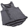 Women's Gray Striped Tank Top Medium - image 1