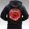 Men's Scorpion Zip Up Black Hoodie Sweatshirt in 3XL - image 2