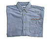 Mens Denim Shirt Large - image 1