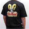 Men's Ram Log Black Tee in 2XL - image 1