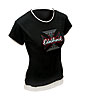 Pinstiped Maltese Cross Black Alternative Top with Red Stitching/White under - image 1