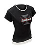 Pinstiped Maltese Cross Black Alternative Top with Red Stitching/White under - image 1