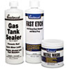 Gas Tank Sealer Kit for Motorcycles Includes: 7-Ounce Can of Metal Wash - image 1
