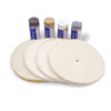 Metal Buffing Kit (8") Includes: 1 Sisal Wheel - image 1