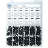Black Nylon Retainer Assortment 168pcs - image 1