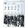 Wire Loom Routing Clip Assortment 54pcs - image 1
