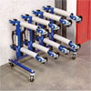 Hydraulic Wheel Dolly Storage Rack Fits 4 Dollies - image 2