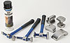 7 Piece Pro Hammer and Dolly Kit Includes: 3 Fiberglass Handled Hammers - image 1